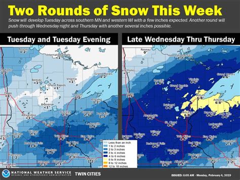 Minnesota Weather Snow Forecast Twin Cities Cold Temperature