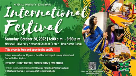 Marshall University International Festival Cabell Huntington Cvb