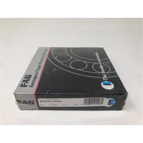 FAG Super Precision Spindle Bearing 7016E T P4S UL