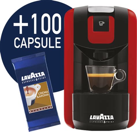 Macchina Lavazza Ep Mini Rossa Capsule Lavazza Espresso Point