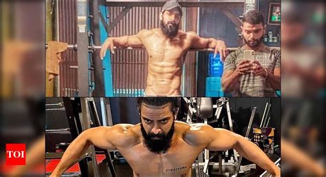 Photo Alert Naga Shaurya Flaunts His Chiseled Body After A Rigorous