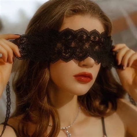 White Or Black Lace Eye Mask Veil Masquerade Ball Halloween Hen Night