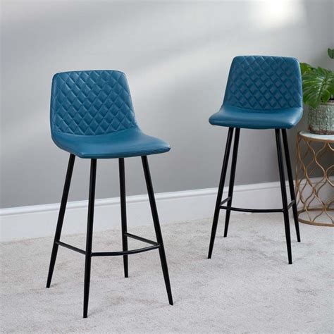 Ripley Bar Stool Teal Set Of Set Of Bar Stool Teal Woods