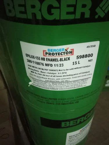 Berger Epilux Hb Enamel At Litre In Mumbai Id