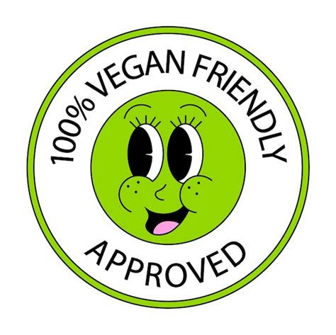 Premium Vector Vegan Plant Based Vegetarian Food Product Label Green