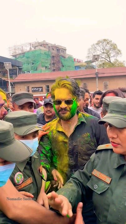 Ktm Mayor Balen Shah In Durbarmarg Holi Holispecial Trending