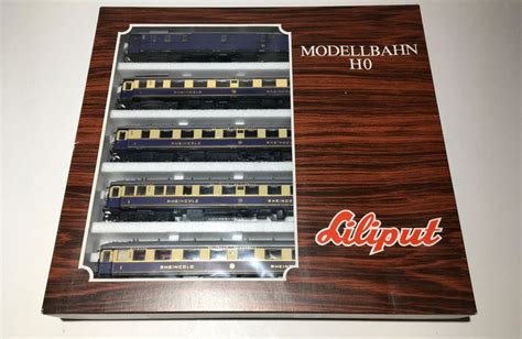 Liliput H Passenger Carriage Set Rheingold Drg Catawiki