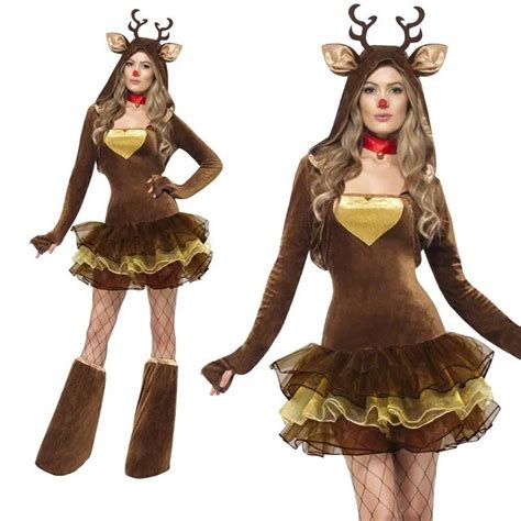 2016 Christmas Deer Cosplay Costumes Mani Sexy Elk Dress Sexy Christmas