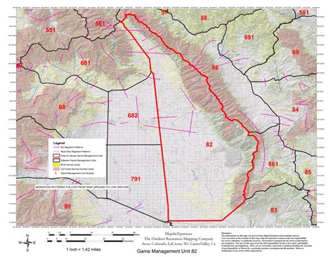 Colorado Gmu 82 Hunt Colorado Map By Map The Xperience Avenza Maps