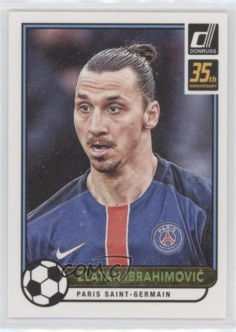 2016 17 Panini Donruss 35th Anniversary Edition Zlatan Ibrahimovic 134