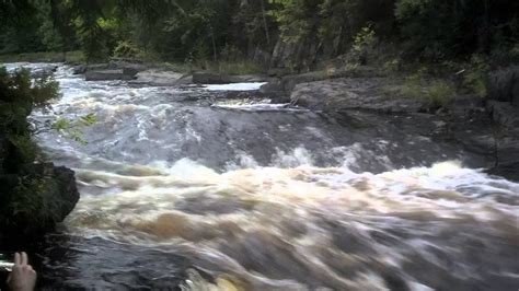 Lasalle Falls Florence Wisconsin Pt Youtube