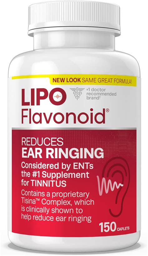 Lipo Flavonoid Plus Ear Health Supplement Most Effective Over The