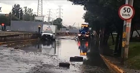 Continúan Trabajos De Desazolve Por Desbordamiento De Rio De Aguas