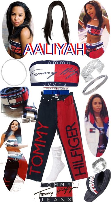 Aaliyah Tommy Hilfiger Photo Shoot