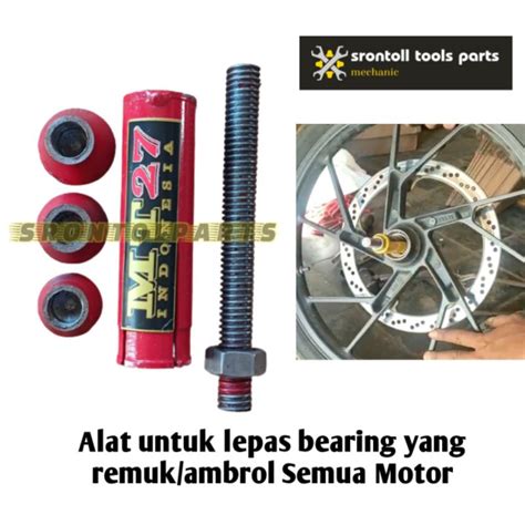 Jual Treker Bearing Roda Motor Remuk Pecah Rusak Alat Pencabut Bearing