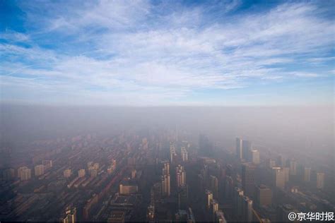 宛如世界末日！北京高楼看雾霾（组图）蓝天白云瞬间被“霾没”社会新闻南方网