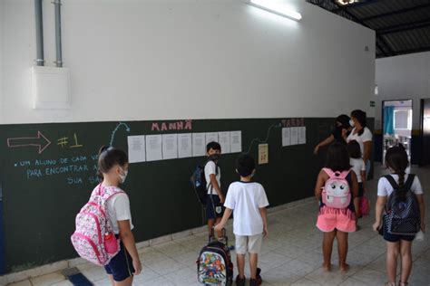 Alunos Da Rede Municipal De Ilhabela Retornam Para Sala De Aula