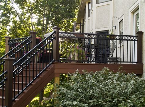 Alumunium Black Decorative Deck Railing Panels Madison Art Center Design