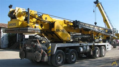 Grove Tms800e 80 Ton Telescopic Boom Hydraulic Truck Mounted Crane For