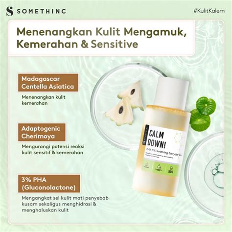 Buy Somethinc Calm Down Pha Soothing Everyday Toner Original Best Deals