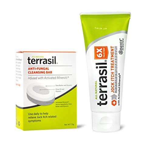 Terrasil Jock Itch Antifungal Cream Extra Strength Jock Itch Soap