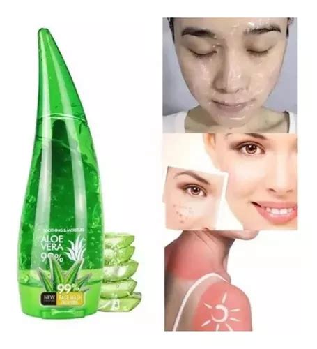 Aloe Vera 99 Gel Sabila Facial Blanqueamiento Cicatriz MercadoLibre