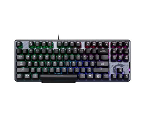 Msi Vigor Gk Elite Tkl Kailh Blue Gaming Keyboard