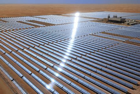 Masdar Unveils 100MW Solar Thermal Power Plant