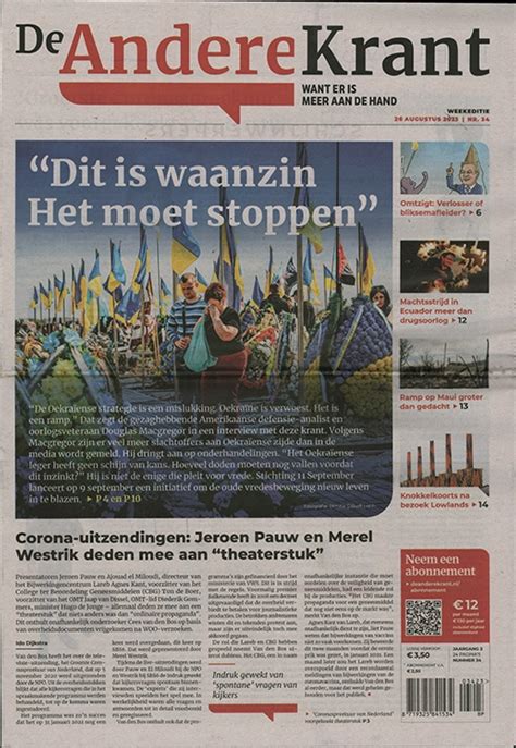 De Andere Krant Magvilla