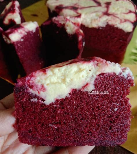 Resepi Dan Cara Untuk Membuat Kek Red Velvet Moist Cheese Bila Dah