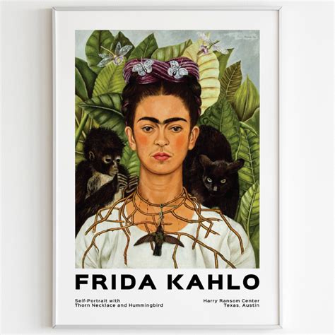 Frida Kahlo Print Frida Kahlo Museum Poster High Quality Etsy In