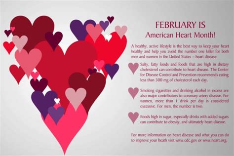 February Is American Heart Month Heart Month American Heart Month