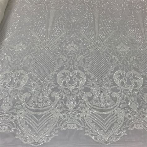 White Damask Paper Etsy