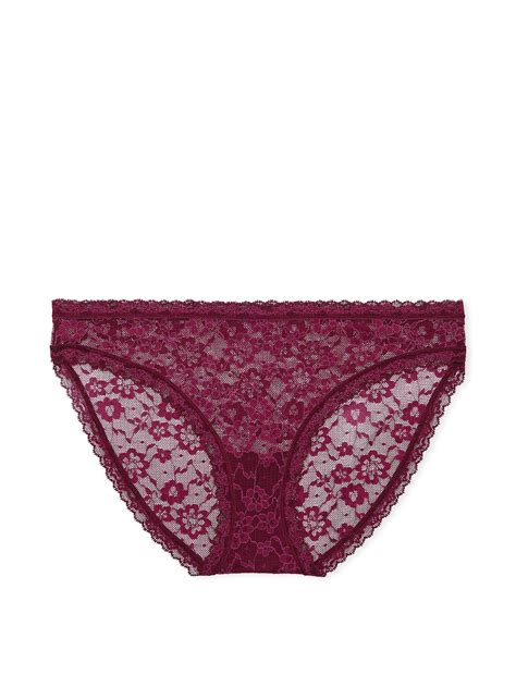 Dantelli Bikini Külot Pembe Victoria s Secret