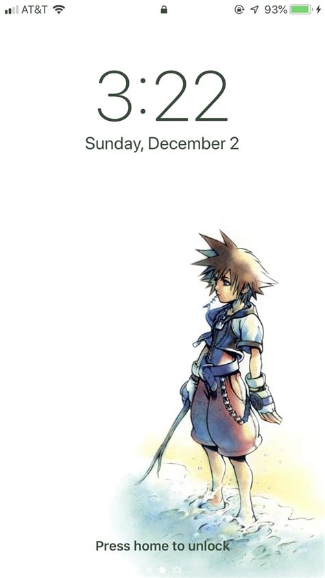 Kingdom Hearts Sora Beach 1242x2208 Wallpaper