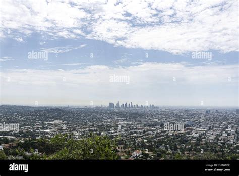 Aerial view of Los Angeles in California Stock Photo - Alamy