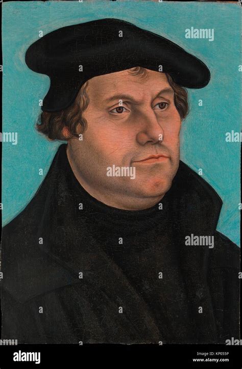 Martin Luther 1483 1546 Artist Workshop Of Lucas Cranach The Elder