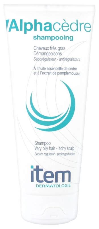 Item Dermatologie Alphac Dre Shampoing Cheveux Tr S Gras Ml Au