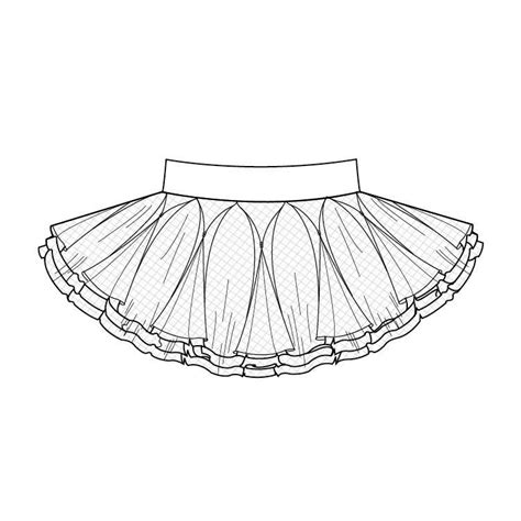 Пачка Чертеж A51621 Блох Юбка туту Tutu skirt Tutu Skirts