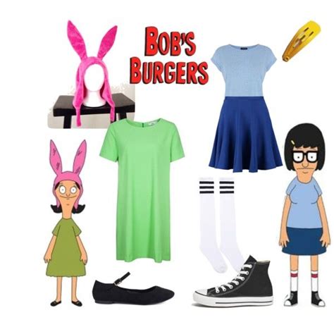 Bobs Burgers Tina And Louise Cute Couple Halloween Costumes Punny Halloween Costumes