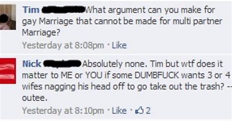 An Argument Broke Out Over A Friends Equal Right Profile Picture This