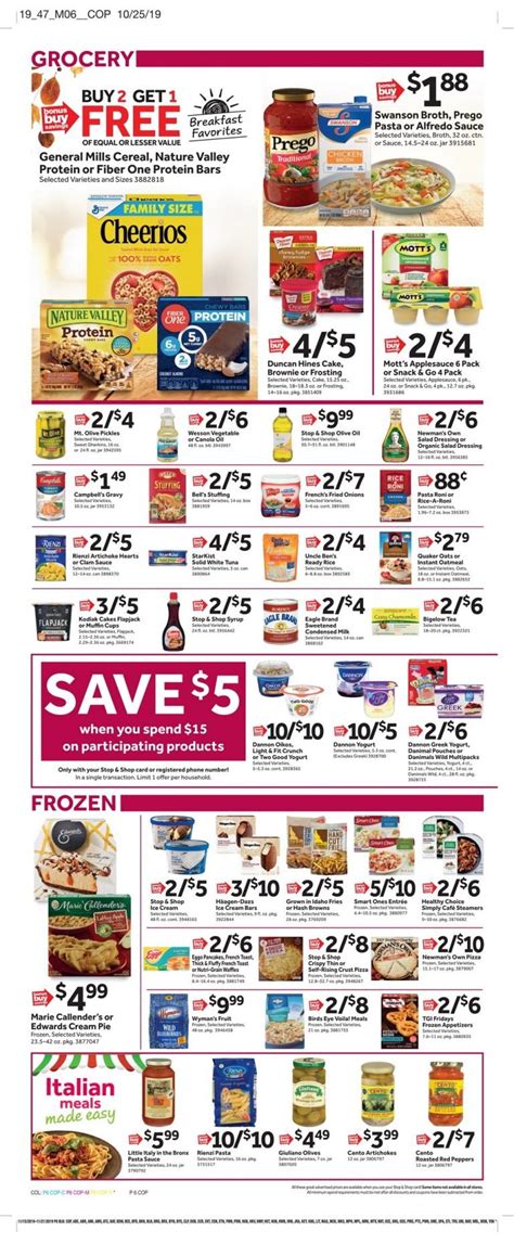 Stop And Shop Weekly Circular Nov 15 Nov 21 2019