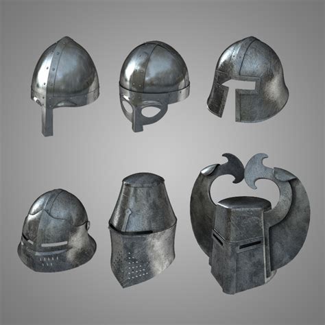 15 Incomparable Medieval Painted Helmets You Can Download It For Free