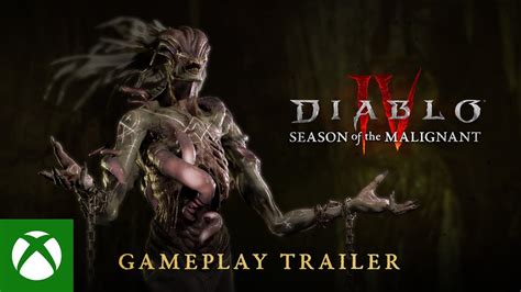 Diablo Iv Season Of The Malignant Gameplay Trailer Youtube