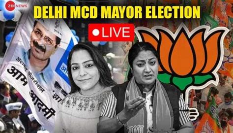 Delhi Mcd Mayor Election Results Delhi Mcd Mayoral Election