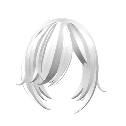 Goth Messy Anime Bangs White S Code Price RblxTrade