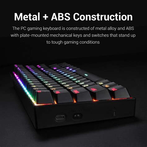 Redragon K599 Deimos Wireless Wired 60 Mechanical Gaming Keyboard