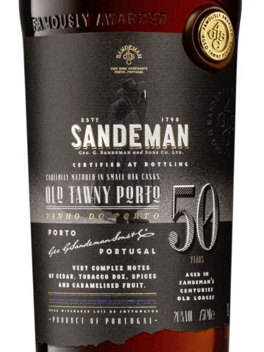 Sandeman 50 Years Old Tawny Porto Vivino Australia