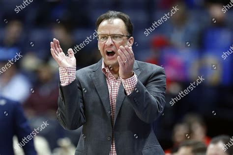 Georgia Head Coach Tom Crean Yells Editorial Stock Photo Stock Image