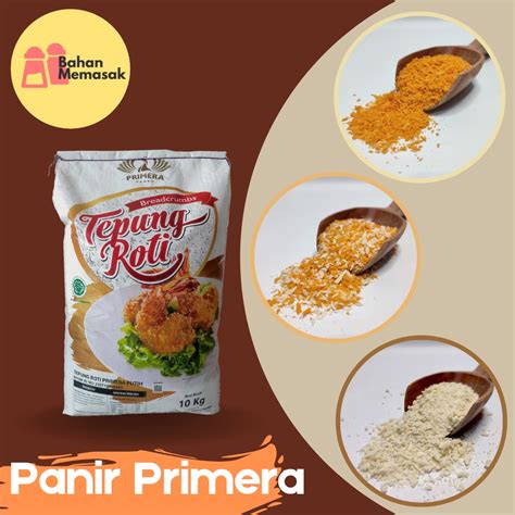 Jual Tepung Roti Kasar Panir Paneer Breadcrumbs Primera Panko 500 Gram